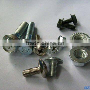 steel structure fastener ,customized home hardware, plastic knob screws motorcyle bolt