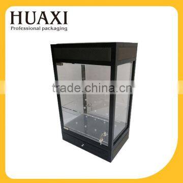 custom made key lock luxury acrylic watches display cabinet