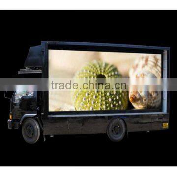 indoor led module electricity truck led display board