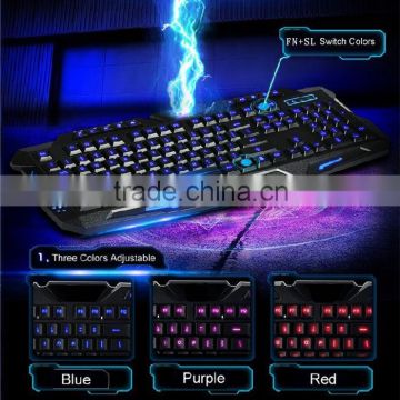 2015 New Cool Back Lighting Keyboard for Computer