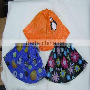 Stock kid orange PVC RAINHAT