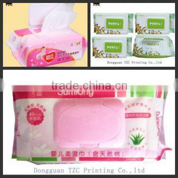 10pcs,20 pcs,25pcs wet tissue plastic bag