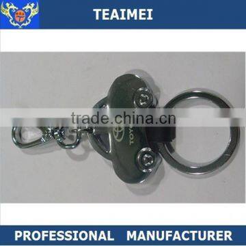 Customized Car Metal Key Ring Zinc Alloy Laser Logo Keychains photo-4