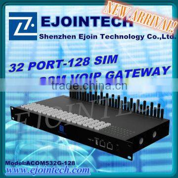 HOT SALE!! Ejoin voip reseller GoIP 32-128 32 ports goip gateway gsm Roip gateway cdma EBO with IMEI change