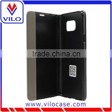 View Window Smart Phone Cover With Stand for Samsung Note 5 photo-2