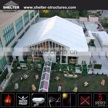 30x50m white PVC fabric cover wedding marquee tent philippines for sale