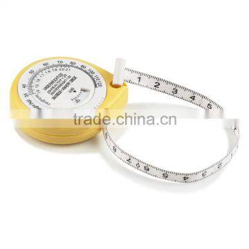 Retractable Branded ABS Plastic Wholesale Body Fat Bmi Calculator Measuring Tape Fitness