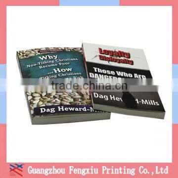 China Printing Manufacture supply Professional Offset Custom Novel Book Printing