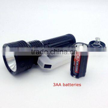 1W Powerful Led Reflector Search Flashlight Powered by 3AA Batteries photo-2