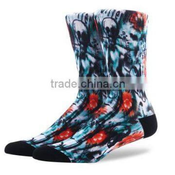 2016 Newest Design Dye Sublimation Basketball Socks photo-5
