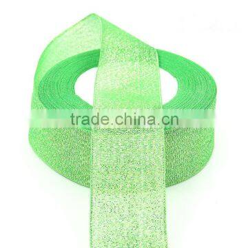Wholesale Polyester Gold/Silver /pink Metallic Foil Ribbon photo-4