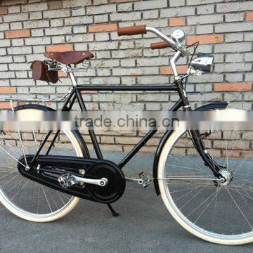 26" classic dutch bike/ ladies bicycle/women bike with bicycle light and wholesale bicycle parts and wholesale priceKB-CB-M16021