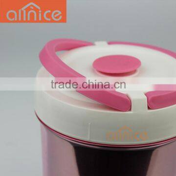 Good Quality Cheap Price Hot Sale Colorful Insulated Stainless Steel Bento Box/food Lunch Box With Hole for Student photo-2