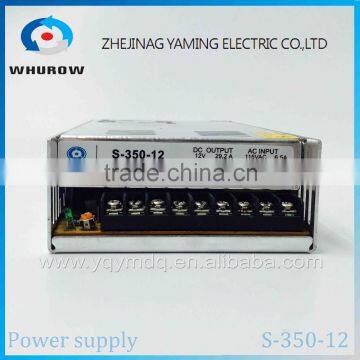 350W 12V 29A S-350-12(5/24) AC/DC Switching Power Supply Standard LED/3d Printer CCTV Radio Computer Auto On/off Cooling Fan photo-4