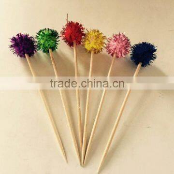 Colorful flashing ball pick