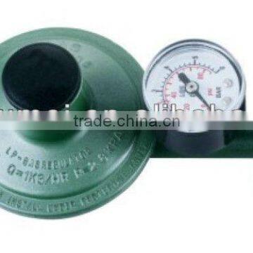 gas regulator for home lpg gas gas regulator for stove with gauge & ISO9001-2008