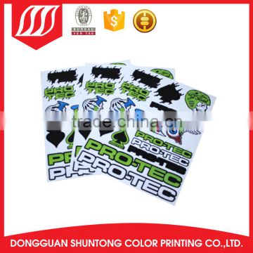 Low price pvc transparent sticker