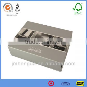 Paper design custom printing corrugated box designs for pan packaging