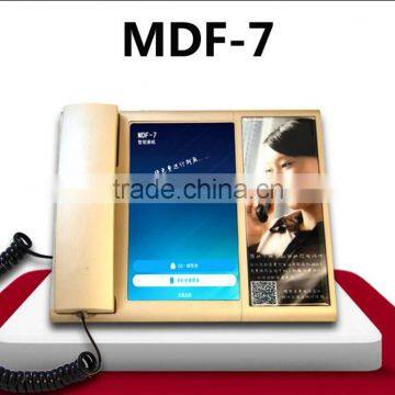 MDF-7 Android voip Phone skype phone with 7 inch lcd touchscreen
