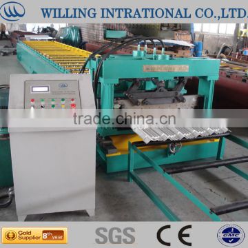 steel tile roof roll forming machine desgin as client's profile avalible