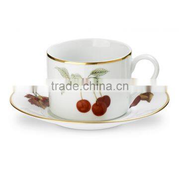 84 pcs dinnerware stock fine bone china cup&saucer