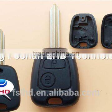 Top Seller Citroen remote key shell for Citroen XSARA PICASSO BERLINGO 2 button car key cover blanks X type