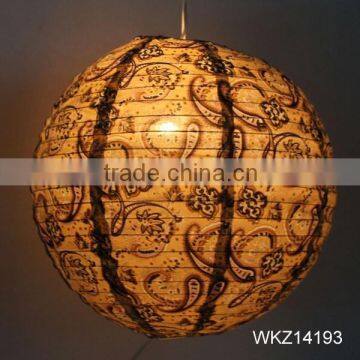 Wholesale hand made round wedding lantern led