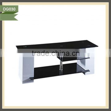 travertine marble adjustable lcd exhibition tv stand