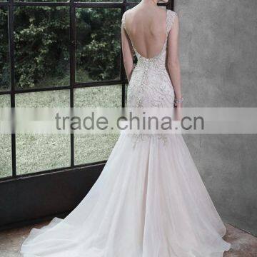 2016 Guangzhou Supplier Detachable Lace Sleeves for Wedding Dress photo-4