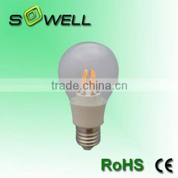 170-260V 8W E27 CE/EMC/GS/ERP/SASO Glass Cover COB G45 LED Filament Bulbs