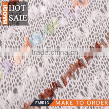 alibaba china supplier T/R knit textile cheap fabric in shaoxing market coarse knit fabric