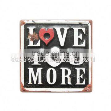 Factory Price Classic Design Chic Metal Sign Vintage Plaque China Home Decor Wholesale photo-2