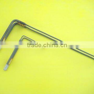 L shape Silicon molybdenum (MoSi2 ) heating element