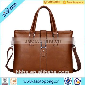 High Quality Leather Briefcase For Men Lawyers