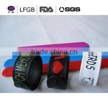 football cup custom design silicone bracelets&silicone slap wristband/band for World cup