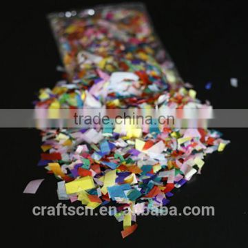 Chinese manufacturer biodegradable paper confetti for sale