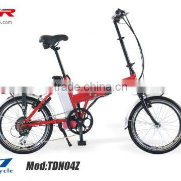 2014 Popluar 20inch 250w 36v 10ah Zhejiang Electric Bicycle of Manufacturer