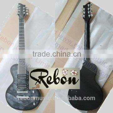 Weifang Rebon 7 string RLP electric guitar with ebony fretboard