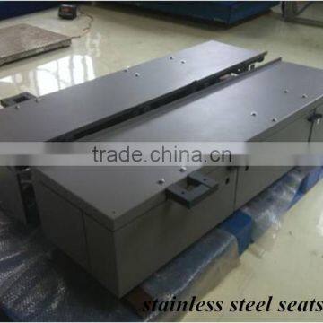 OEM stainless steel seats box for subway/railway/train