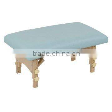 portable wooden massage stool