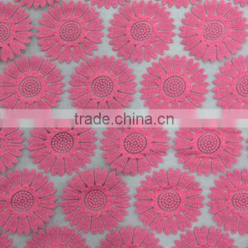 Clothing Embroidery Factory Professional Embroidery Fabric For Women Dress/Wedding Dress