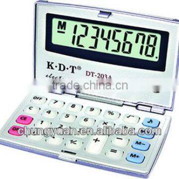 8 digit electronic calculator DT-203A