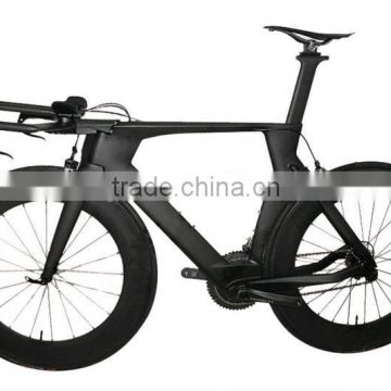 Chinese Factory Aero Carbon TT Bike Frameset, Carbon Time Trial Triathlon TT Frames AG228, Stem TT Handlebar Seatpost Included