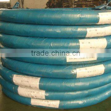 Concrete pump steel wire braid hose with one end