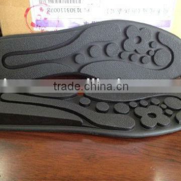 Rubber outer sole manufacture