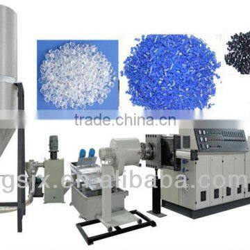 PE PP film double stage plastic pellet making machine