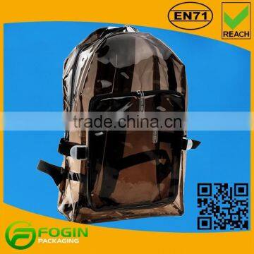 waterproof pvc clear backpack