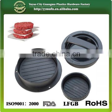 Plastic Meat Patty Press Mini plastic burger press kitchen tools