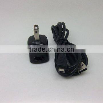 Mini USB travel charger for Blackberry mobilephones