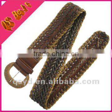 2016 Fashion Women Braided Leather Cord